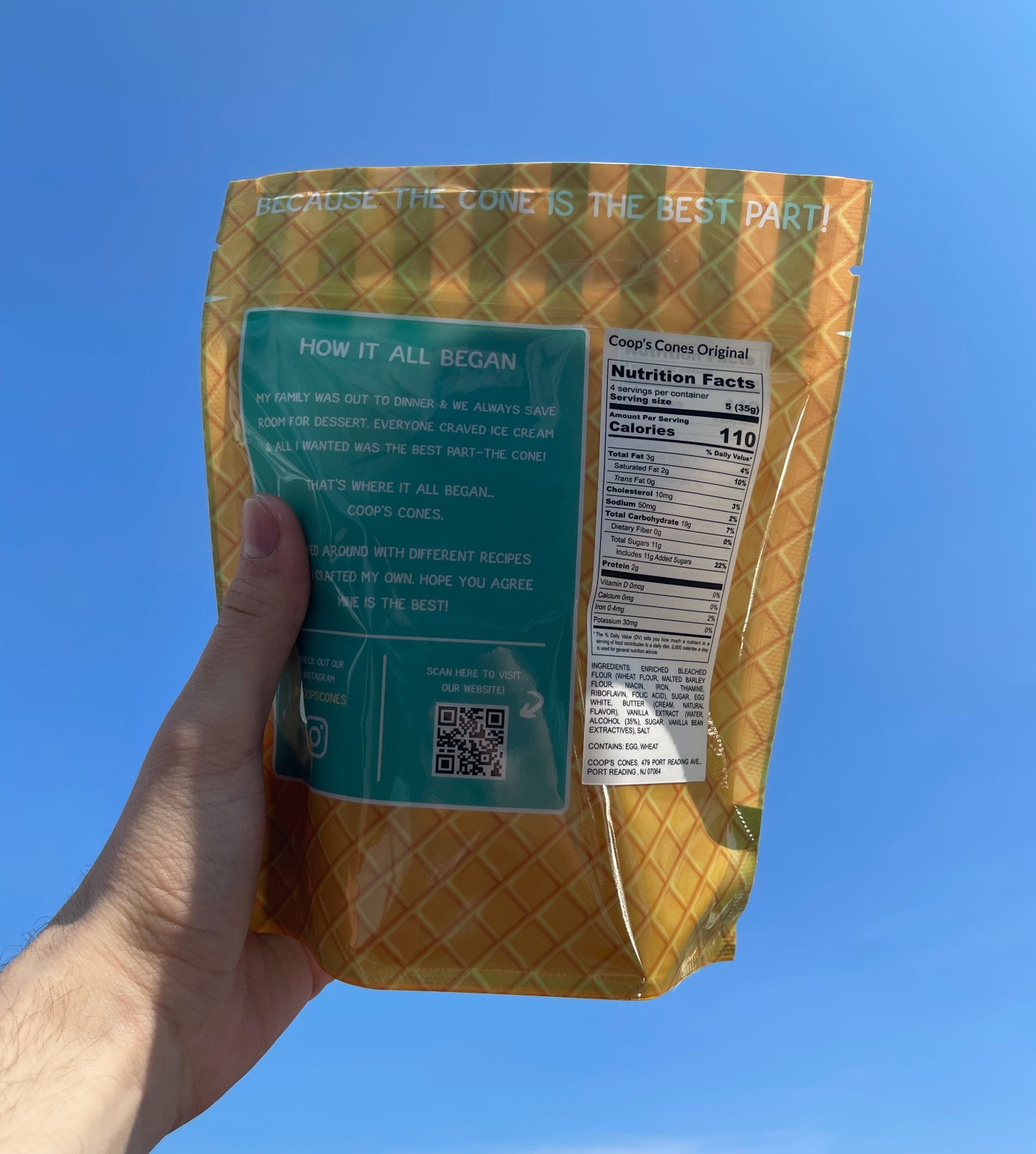 Coop's Original Waffle Cone Chips